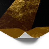 Grunge United Kingdom Flag 4 Poster (Ecke)