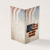 Grunge USA 4. Juli Unabhängigkeitserklärung Grafik (Vorderseite)