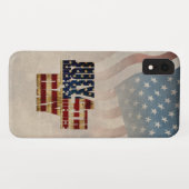Grunge USA 4. Juli Unabhängigkeitserklärung Grafik Case-Mate iPhone Hülle (Rückseite (Horizontal))
