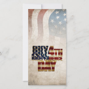 Grunge USA 4. Juli Unabhängigkeitsgrafik