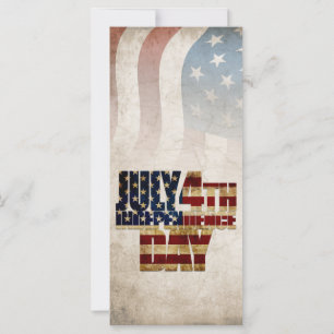 Grunge USA 4. Juli Unabhängigkeitsgrafik