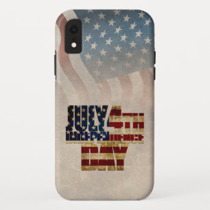 Grunge USA 4. Juli Unabhängigkeitsgrafik Case-Mate iPhone Hülle