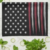 Grunge USA flag Geschirrtuch (Gefaltet)