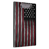 Grunge USA flag Klemmbrett (Rechts)