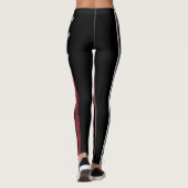 Grunge USA flag Leggings (Rückseite)