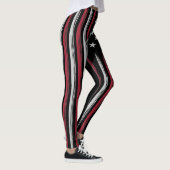 Grunge USA flag Leggings (Rechts)