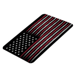 Grunge USA flag Magnet