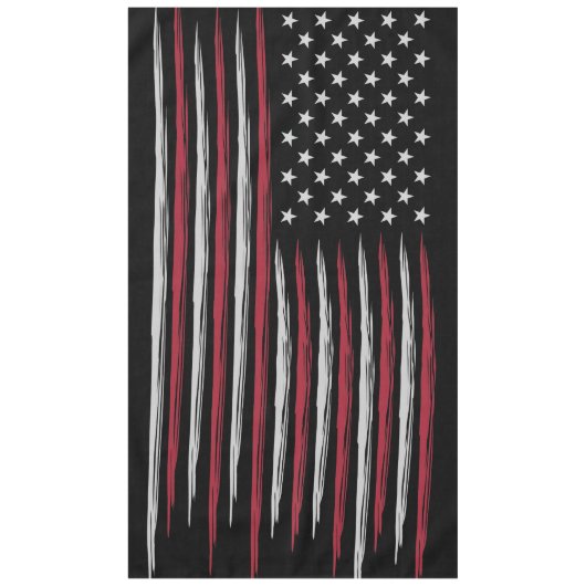 Grunge USA flag Tischdecke (Vorderseite)