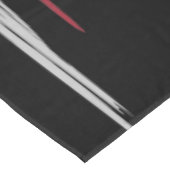 Grunge USA flag Tischdecke (Schrägansicht)