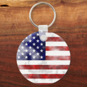Grunge Usa Schlüsselanhänger (Vorderseite)
