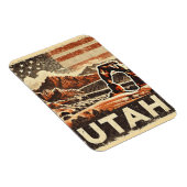 Grunge Utah Magnet (Rechte Seite)