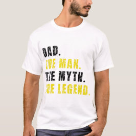 Grunge Vater Der Mensch Der Mythos der Legende T-Shirt