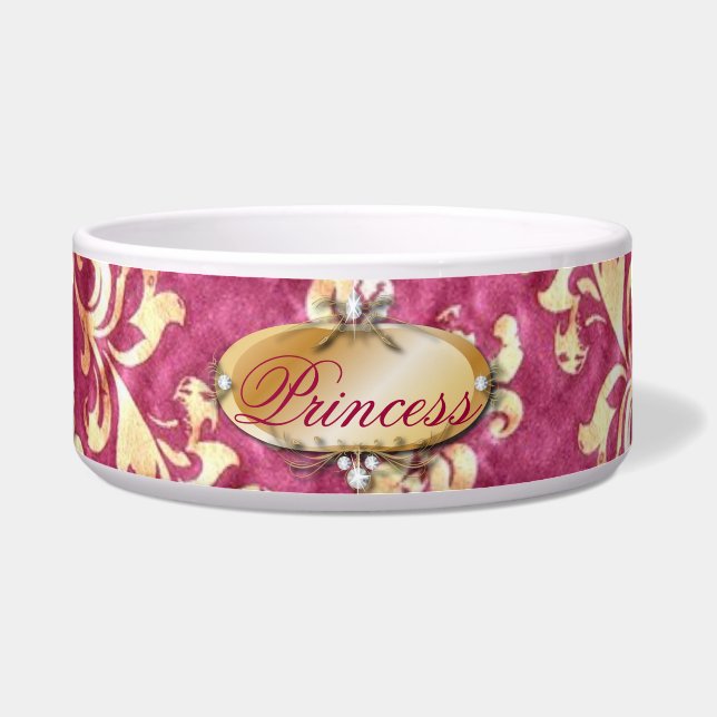 Grunge Viktorianische Golddampfer Napf (Vorderseite)