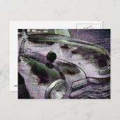 Grunge Vintag Chevy Lieferwagen Postcard Postkarte (Vorne/Hinten)
