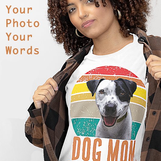 Grunge Vintag Not Terrier Foto Mama Sweatshirt