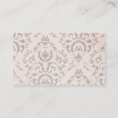 Grunge Vintag Wallpaper 2 Visitenkarte (Rückseite)