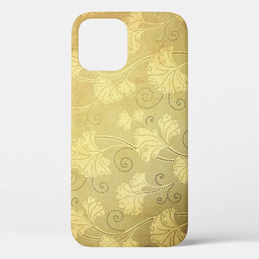 Grunge Vintage Blume Muster. Case-Mate iPhone Hülle (Rückseite)