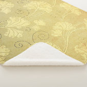 Grunge Vintage Blume Muster. Sherpadecke (3/4)