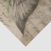 Grunge Vintage Fairy Black Ballet Art Decoupage Seidenpapier (Ausschnitt)