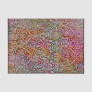 Grunge Vintage Viktorianische Dekoration Seidenpapier