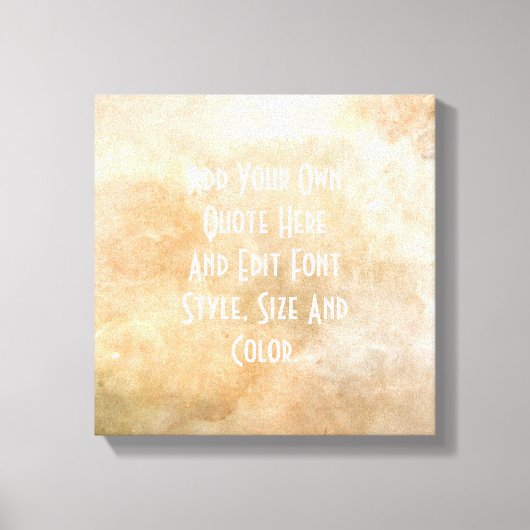 Grunge Vintager Hintergrund Leinwanddruck (Vorderseite)