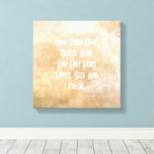 Grunge Vintager Hintergrund Leinwanddruck (Insitu (Holzboden))