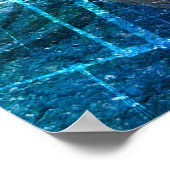 Grunge Volleyball Poster (Ecke)