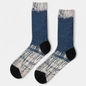 Grunge-Wandstruktur Socken (Linkes Detail)