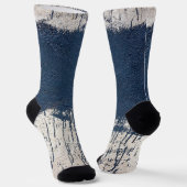 Grunge-Wandstruktur Socken (Gewinkelt)