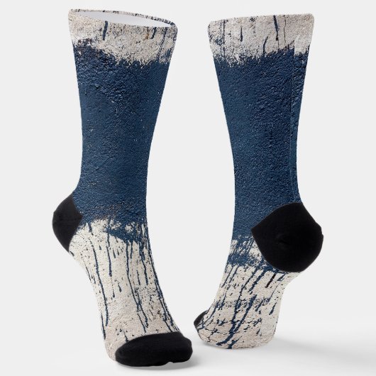 Grunge-Wandstruktur Socken (Gewinkelt)