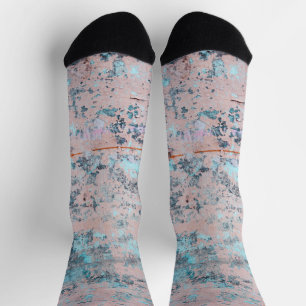 Grunge-Wandstruktur Socken