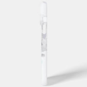 *~* Grunge Watercolor Peace Sign Feathers Flowers Case-Mate iPhone Hülle (Rückseite / Links)