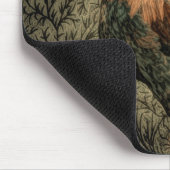 Grunge Western Hähnchen rustikaler Hahn Mousepad (Ecke)