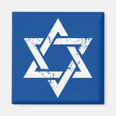 Grunge White Star von David Magnet (Vorne)