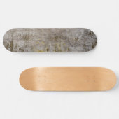 Grunge Wood Texture Skateboard (Horizontal)