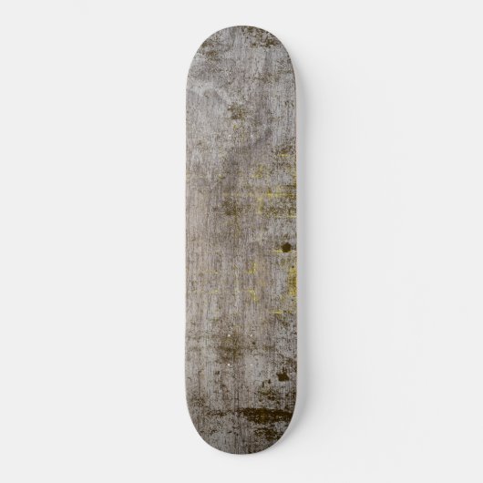 Grunge Wood Texture Skateboard (Vorderseite)
