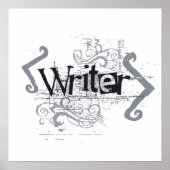 Grunge Writer Poster (Vorne)