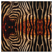 Grunge Zebra Muster mit schwarzen Streifen Stoff (Nahaufnahme)