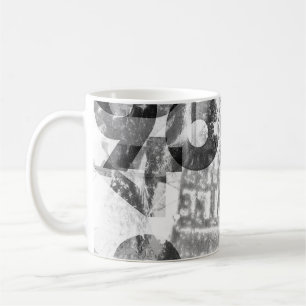 grungeabstrakt, alt, alternativ, alt, antiqu kaffeetasse