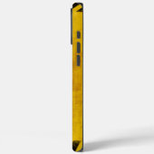 Grunged Background Hazard Radiation Warning iPhone Case-Mate iPhone Hülle (Rückseite / Links)