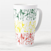 Grüngelb. Rot Milchtasse (Rechte Ecke)