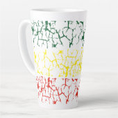 Grüngelb. Rot Milchtasse (Linke Ecke)