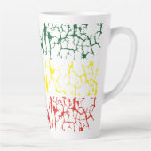 Grüngelb. Rot Milchtasse (Rechts)