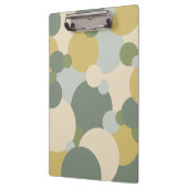 Grüngelbe Moleküle Zwischenablage Klemmbrett (Links)