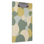 Grüngelbe Moleküle Zwischenablage Klemmbrett (Rechts)