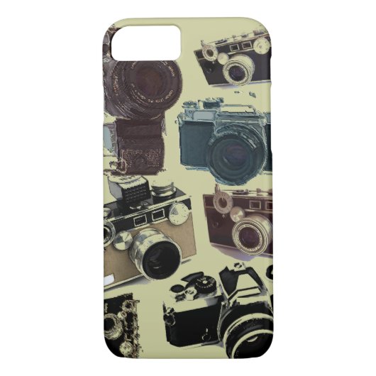 Grungephotograph-Fotografie Vintage Kamera Case-Mate iPhone Hülle (Rückseite)