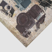 Grungephotograph-Fotografie Vintage Kamera Seidenpapier (Ausschnitt)