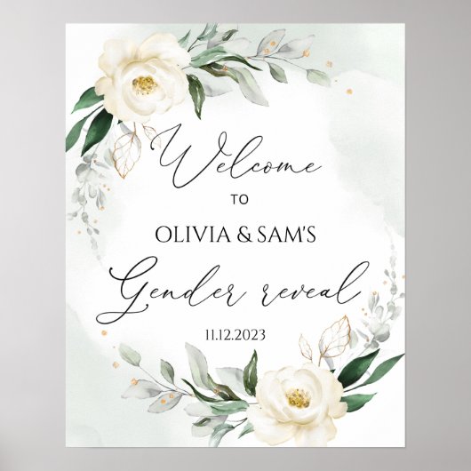 Grüngeschlecht - Begrüßungszeichen Poster (Vorne)