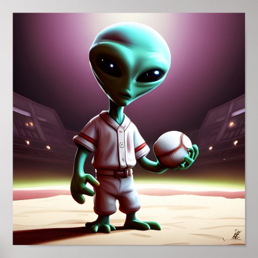 Grunglok Thunderschlag Print Poster (Vorne)