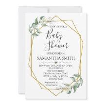 Grüngold Baby Dusche Minimalistisch Mama zu sein